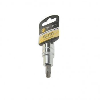 68 р. Бита-головка 12 TORX T47х22мм L=60мм с держателем ЭВРИКА ЭВРИКА er-94603h  с доставкой в г. Пермь. Увеличить фотографию 1