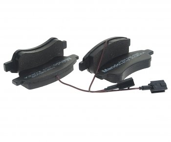 2 679 р. Колодки тормозные FIAT Ducato (07-) задние (4шт.) MANDO MANDO mbf015038 MANDO mbf015038  с доставкой в г. Пермь. Увеличить фотографию 1