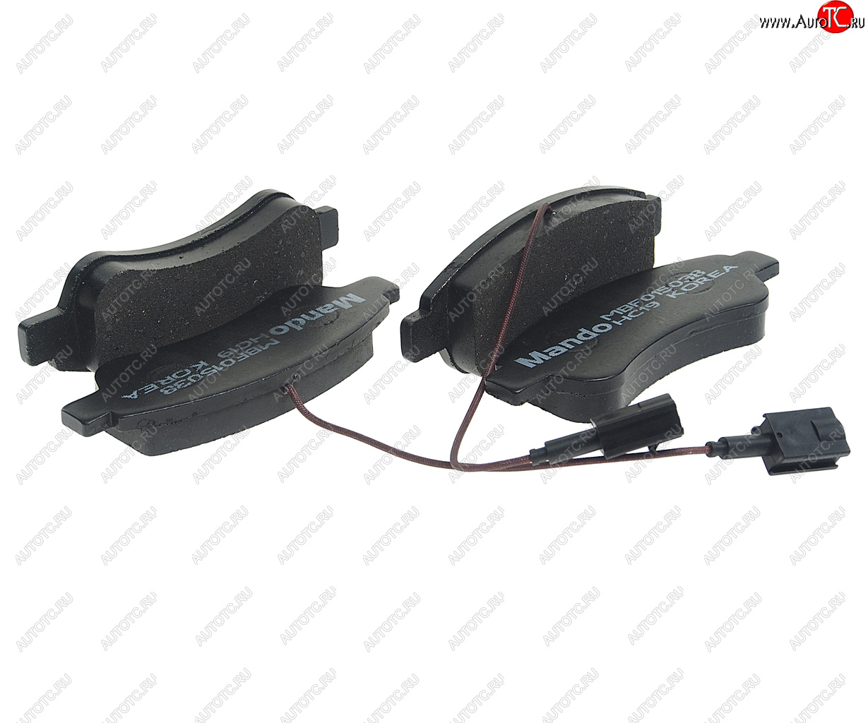 2 679 р. Колодки тормозные FIAT Ducato (07-) задние (4шт.) MANDO MANDO mbf015038 MANDO mbf015038  с доставкой в г. Пермь