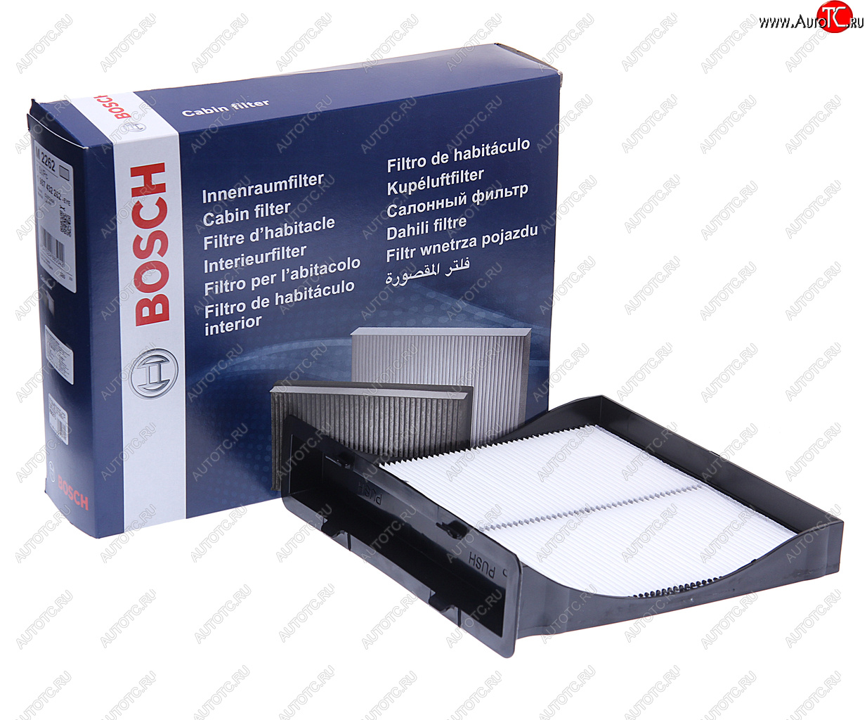 1 289 р. Фильтр воздушный салона SUBARU Forester,Impreza (07-12) BOSCH BOSCH 1987432262 BOSCH 1987432262  с доставкой в г. Пермь
