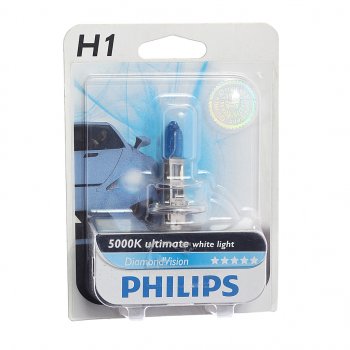 1 189 р. Лампа 12V H1 55W P14.5s блистер (1шт.) Diamond Vision PHILIPS PHILIPS 12258dvb1  с доставкой в г. Пермь. Увеличить фотографию 1
