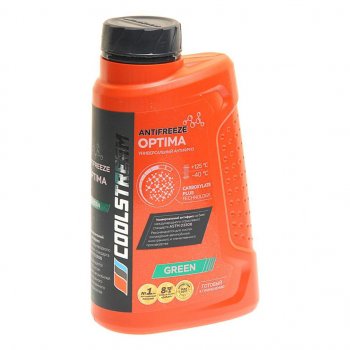 293 р. Антифриз зеленый -40C 1.1кг1л Optima COOL STREAM COOL STREAM cs-010701-gr  с доставкой в г. Пермь. Увеличить фотографию 1