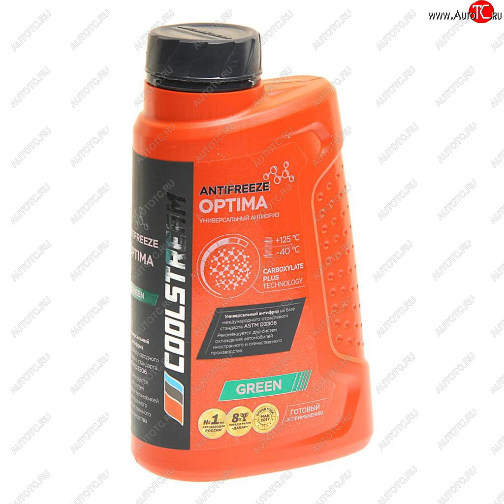 293 р. Антифриз зеленый -40C 1.1кг1л Optima COOL STREAM COOL STREAM cs-010701-gr  с доставкой в г. Пермь