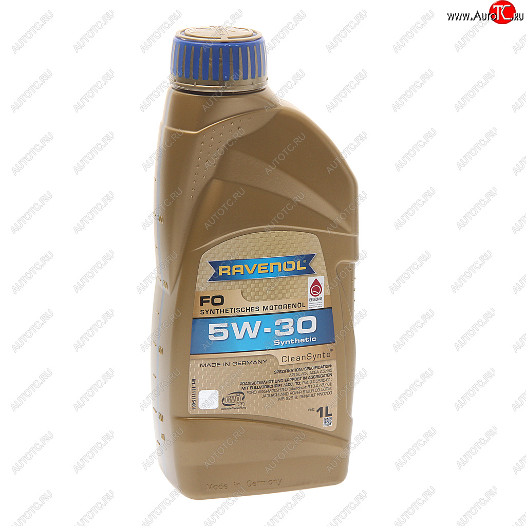 1 359 р. Масло моторное FO 5W30 синт.1л RAVENOL RAVENOL 1111115-001  с доставкой в г. Пермь