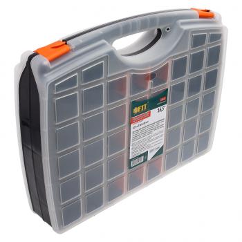 1 239 р. Ящик-органайзер 425х330х85мм двусторонний FIT FIT 65661  с доставкой в г. Пермь. Увеличить фотографию 2