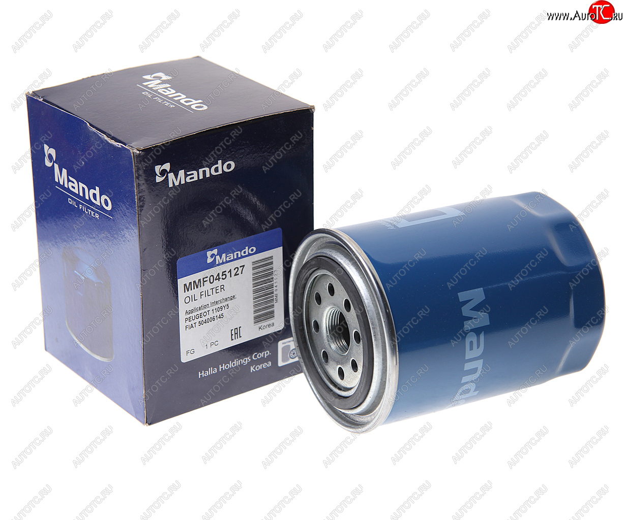499 р. Фильтр масляный PEUGEOT Boxer CITROEN Jumper (02-06) (2.32.8) FIAT Ducato IVECO Daily MANDO MANDO mmf045127  с доставкой в г. Пермь