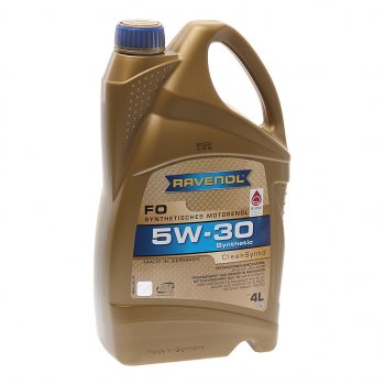 4 699 р. Масло моторное FO 5W30 синт.4л RAVENOL RAVENOL 1111115-004  с доставкой в г. Пермь. Увеличить фотографию 1