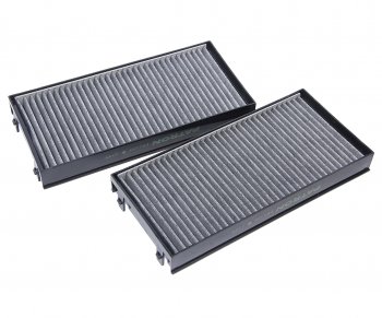 1 029 р. Фильтр воздушный салона BMW X5 (E70),X6 (E71) угольный (2шт.) PATRON PATRON pf2393 PATRON pf2393  с доставкой в г. Пермь. Увеличить фотографию 2