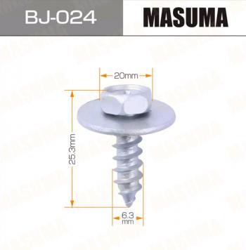 419 р. Саморез 6.3x25.3мм набор 10шт. MASUMA MASUMA bj-024  с доставкой в г. Пермь. Увеличить фотографию 2