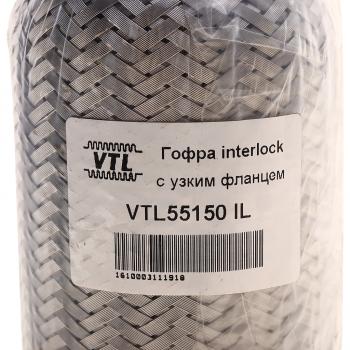 739 р. Гофра глушителя 55x150 трехслойная interlock нержавеющая сталь МЗГС МЗГС vtl55150 il  с доставкой в г. Пермь. Увеличить фотографию 3