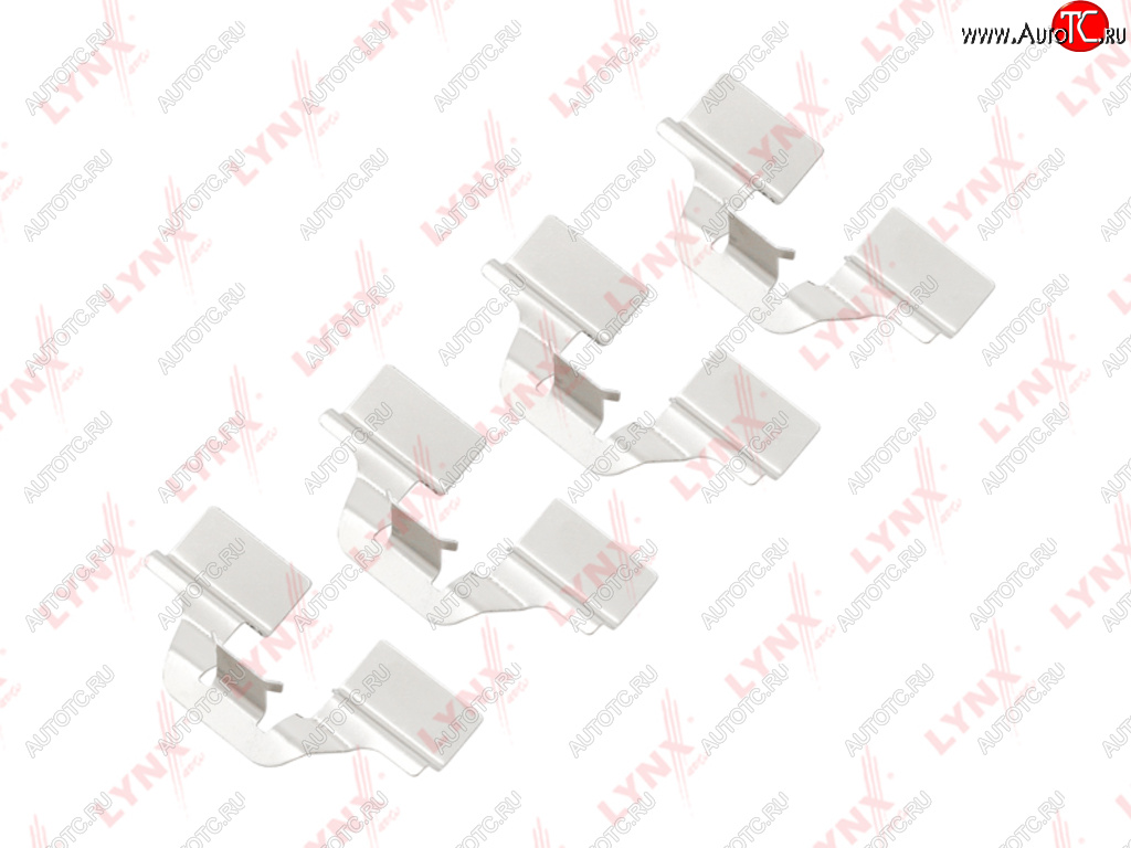 219 р. Комплект AUDI A4 монтажный колодок тормозных задних LYNX LYNX bc8215 LYNX bc8215  с доставкой в г. Пермь
