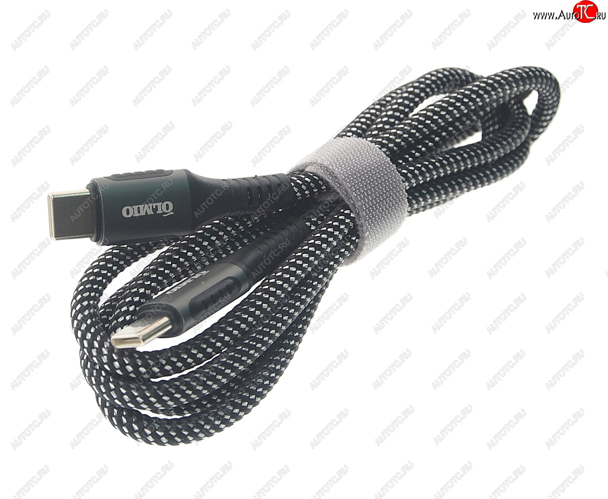 489 р. Кабель USB Type C-USB Type C 1.2м черный OLMIO OLMIO olm-040275  с доставкой в г. Пермь