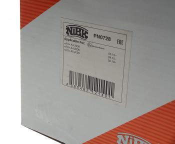 8 499 р. Колодки тормозные передние (4шт.) NIBK Audi A4 B9 дорестайлинг,седан (2016-2020)  с доставкой в г. Пермь. Увеличить фотографию 2