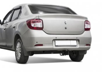 7 199 р. Устройство тягово-сцепное RENAULT Logan,Sandero,Stepway (18-22) (съемный шар) без проводки BERG BERG f.4712.001  с доставкой в г. Пермь. Увеличить фотографию 2