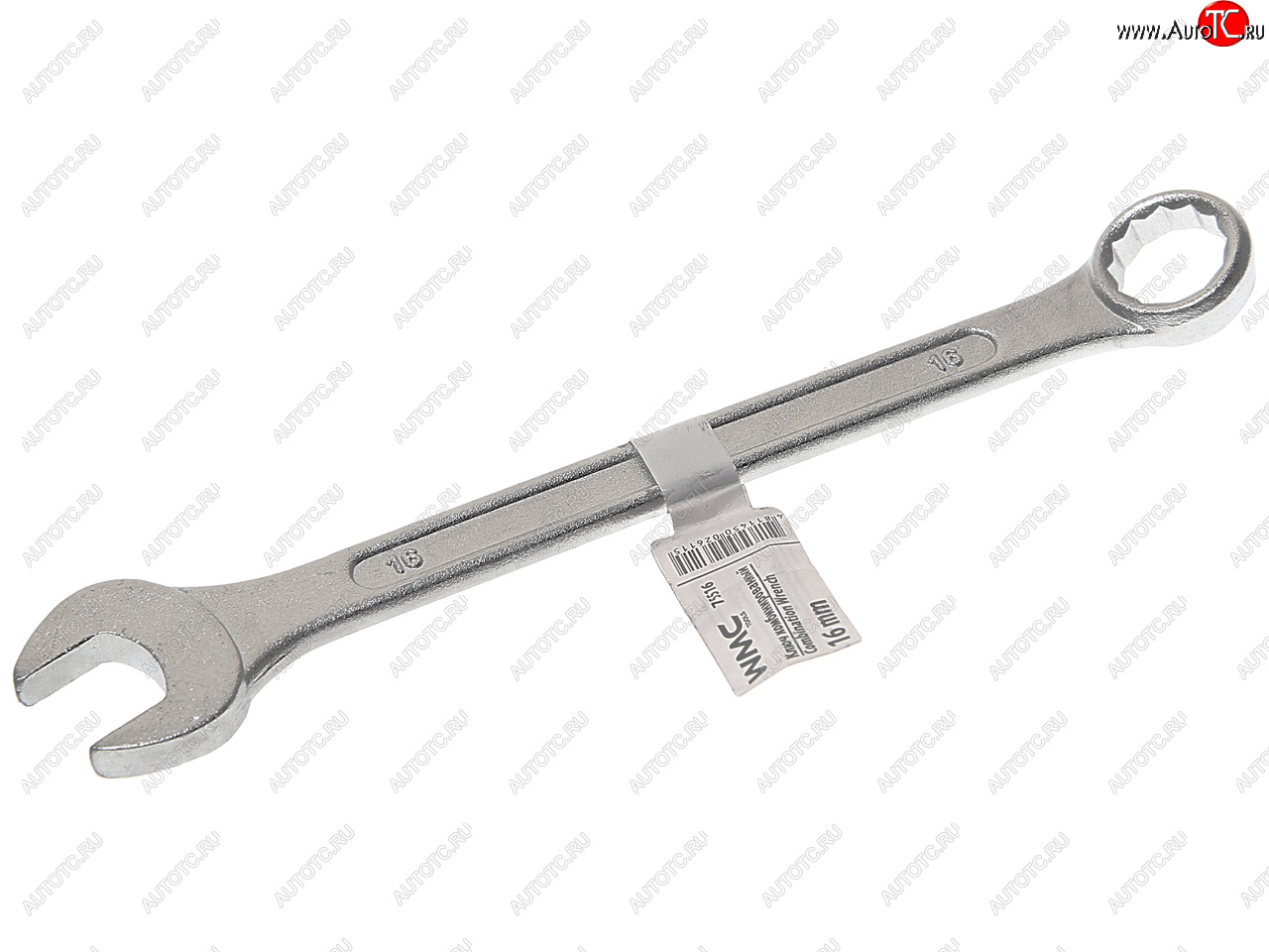 110 р. Ключ комбинированный 16мм 12-ти гранный прямой WMC TOOLS WMC TOOLS wmc-75516  с доставкой в г. Пермь