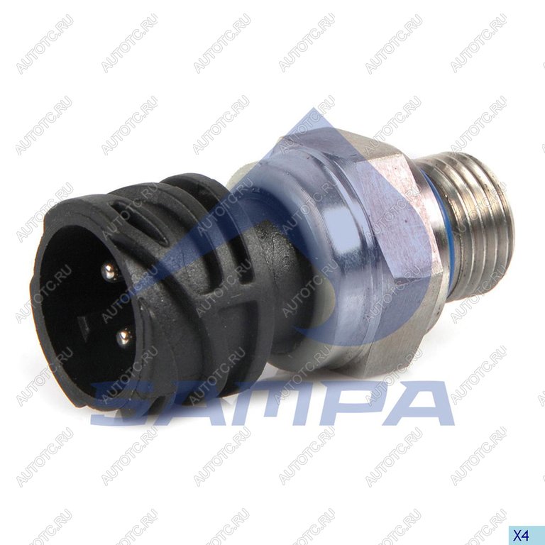 1 399 р. Датчик давления масла VOLVO RENAULT (0-7Bar) SAMPA SAMPA 093.320  с доставкой в г. Пермь