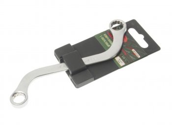 187 р. Ключ накидной 10х11мм S-образный с держателем ROCKFORCE ROCKFORCE rf-7611011a  с доставкой в г. Пермь. Увеличить фотографию 1
