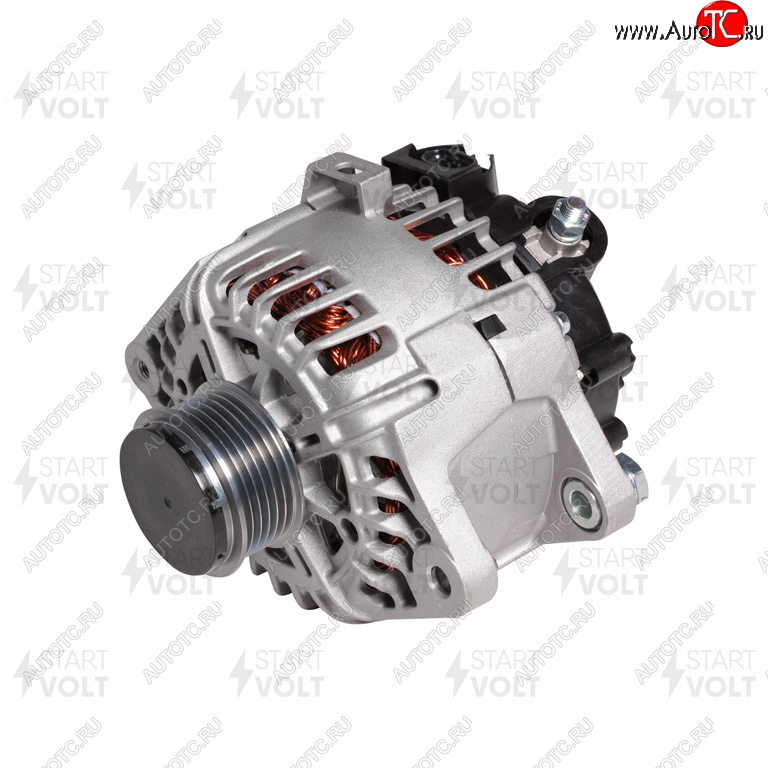 19 649 р. Генератор HYUNDAI Solaris 2 (17-),Creta (17-) KIA Rio (17-) (1.41.6) 14В 120А STARTVOLT STARTVOLT lg 08l7  с доставкой в г. Пермь