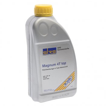 1 099 р. Масло моторное для 4-х тактных двигателей Magnum 4T Top 10W40 синт.1л SRS SRS 36278  с доставкой в г. Пермь. Увеличить фотографию 1