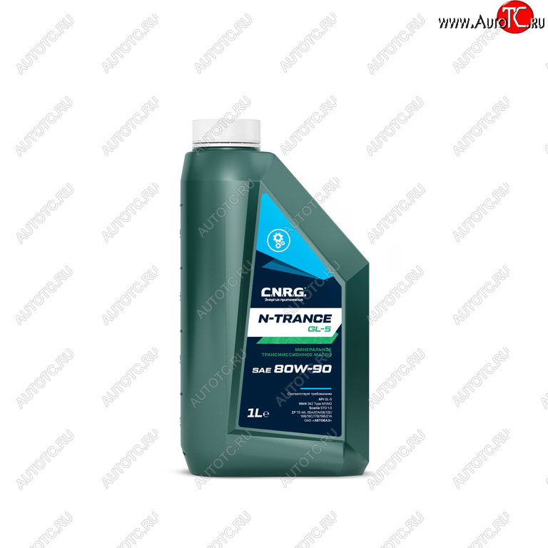 299 р. Масло трансмиссионное N-Trance GL-5 80W90 мин.1л CNRG CNRG cnrg-043-0001p  с доставкой в г. Пермь