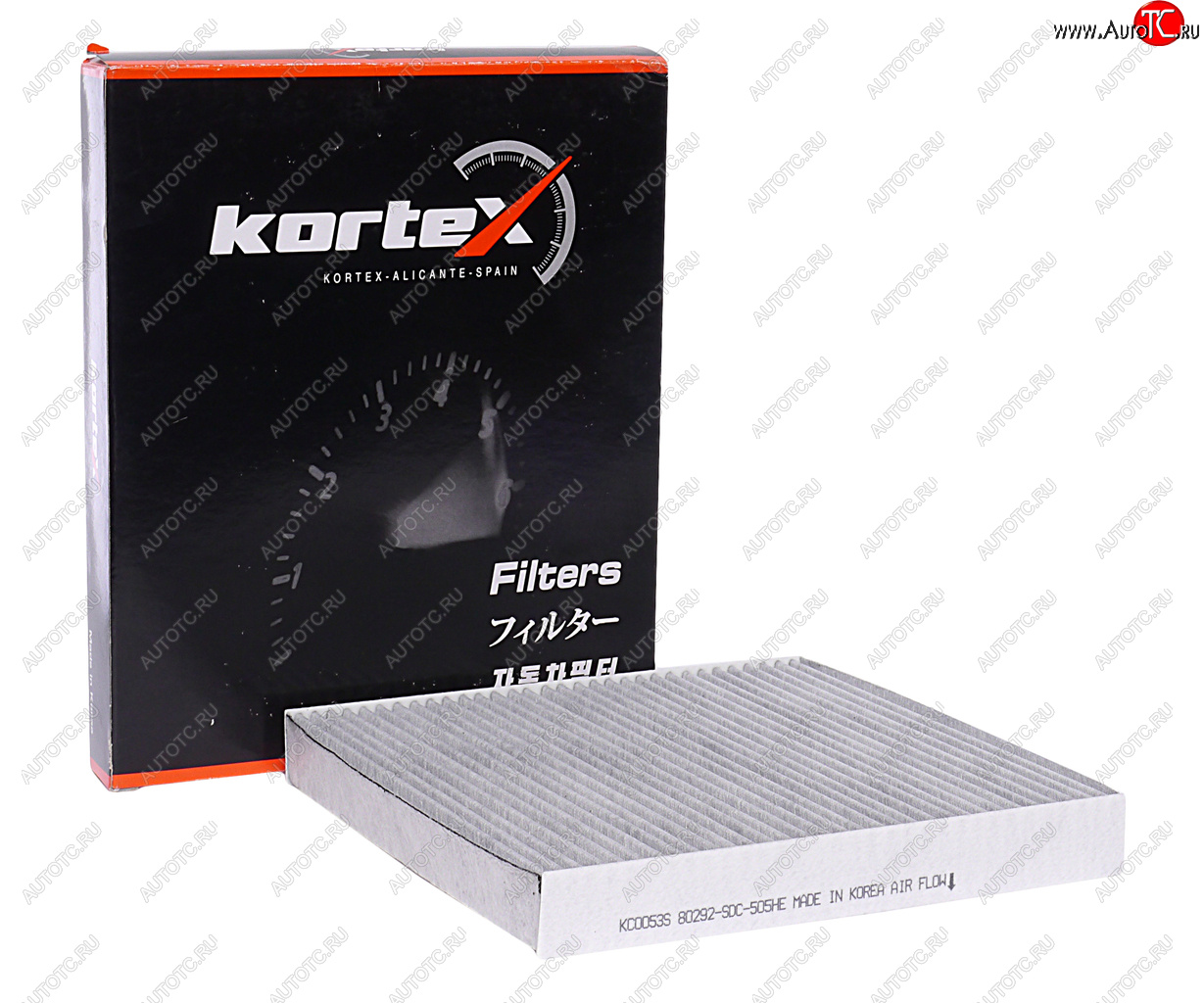 629 р. Фильтр воздушный салона HONDA Accord (03-) угольный KORTEX KORTEX kc0053s  с доставкой в г. Пермь