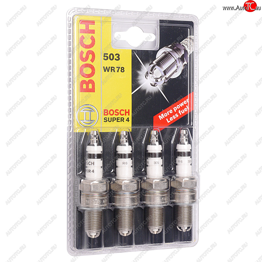 1 449 р. Свеча зажигания ВАЗ-2108 WR78 комплект BOSCH BOSCH 0242232803  с доставкой в г. Пермь