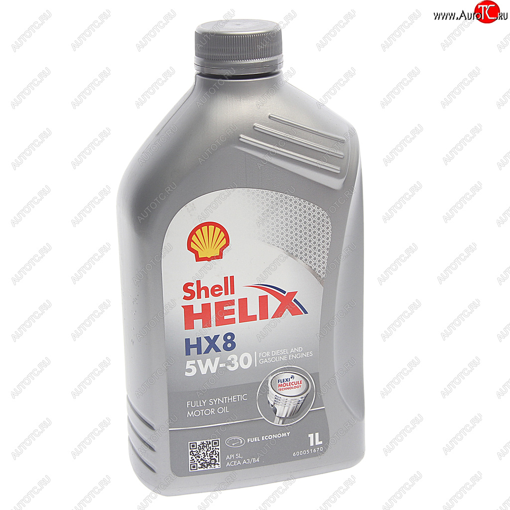 1 139 р. Масло моторное HELIX HX-8 5W30 SL синт.1л SHELL SHELL 550052791  с доставкой в г. Пермь