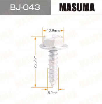 285 р. Саморез 5.2x25.5мм набор 10шт. MASUMA MASUMA bj-043  с доставкой в г. Пермь. Увеличить фотографию 2