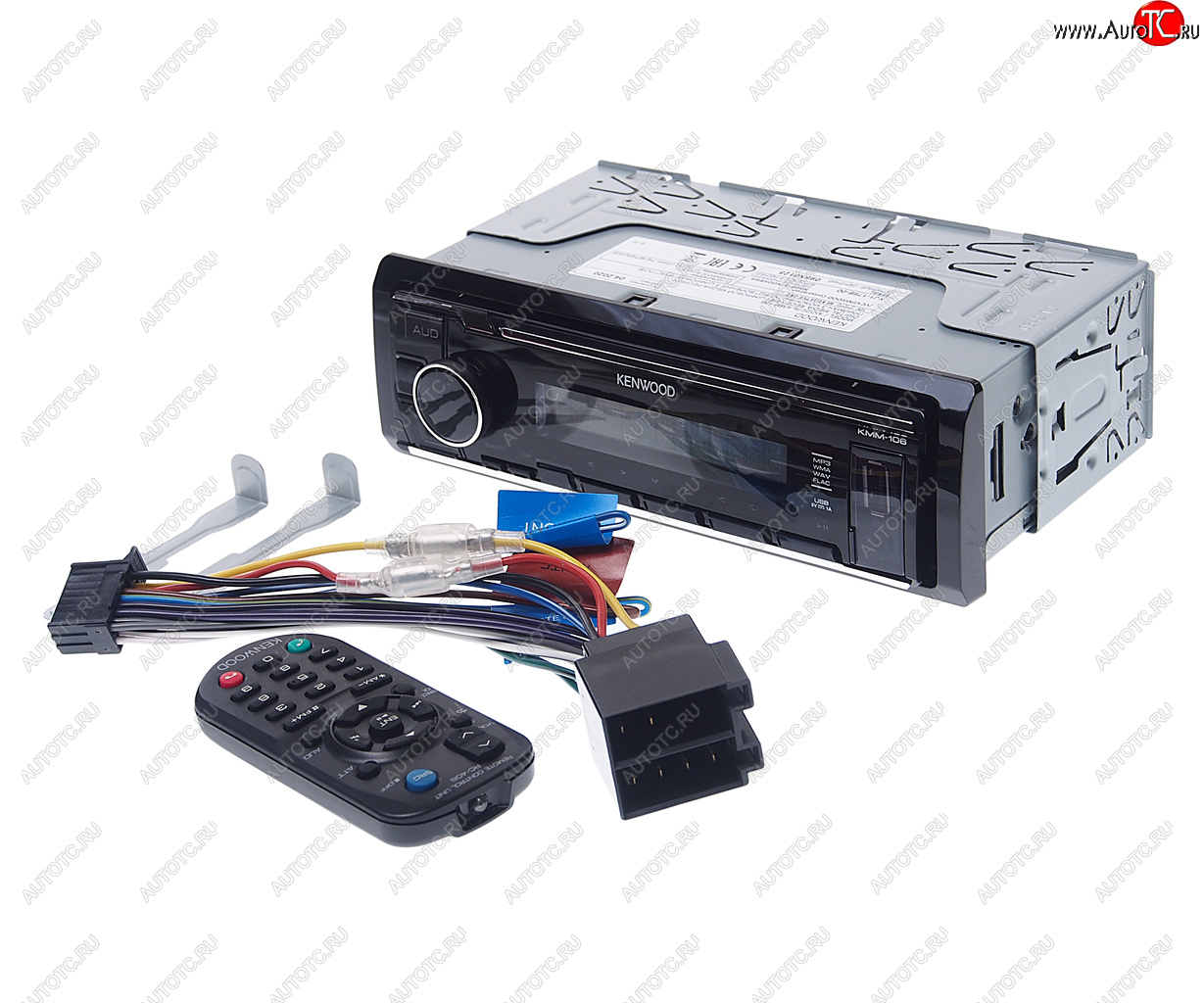 8 399 р. Магнитола автомобильная 1DIN KENWOOD KENWOOD kmm-106  с доставкой в г. Пермь