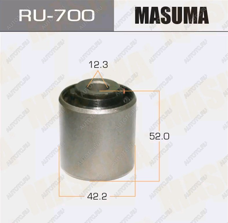 679 р. Сайлентблок HONDA Accord (03-) рычага переднего нижнего средний MASUMA MASUMA ru700  с доставкой в г. Пермь