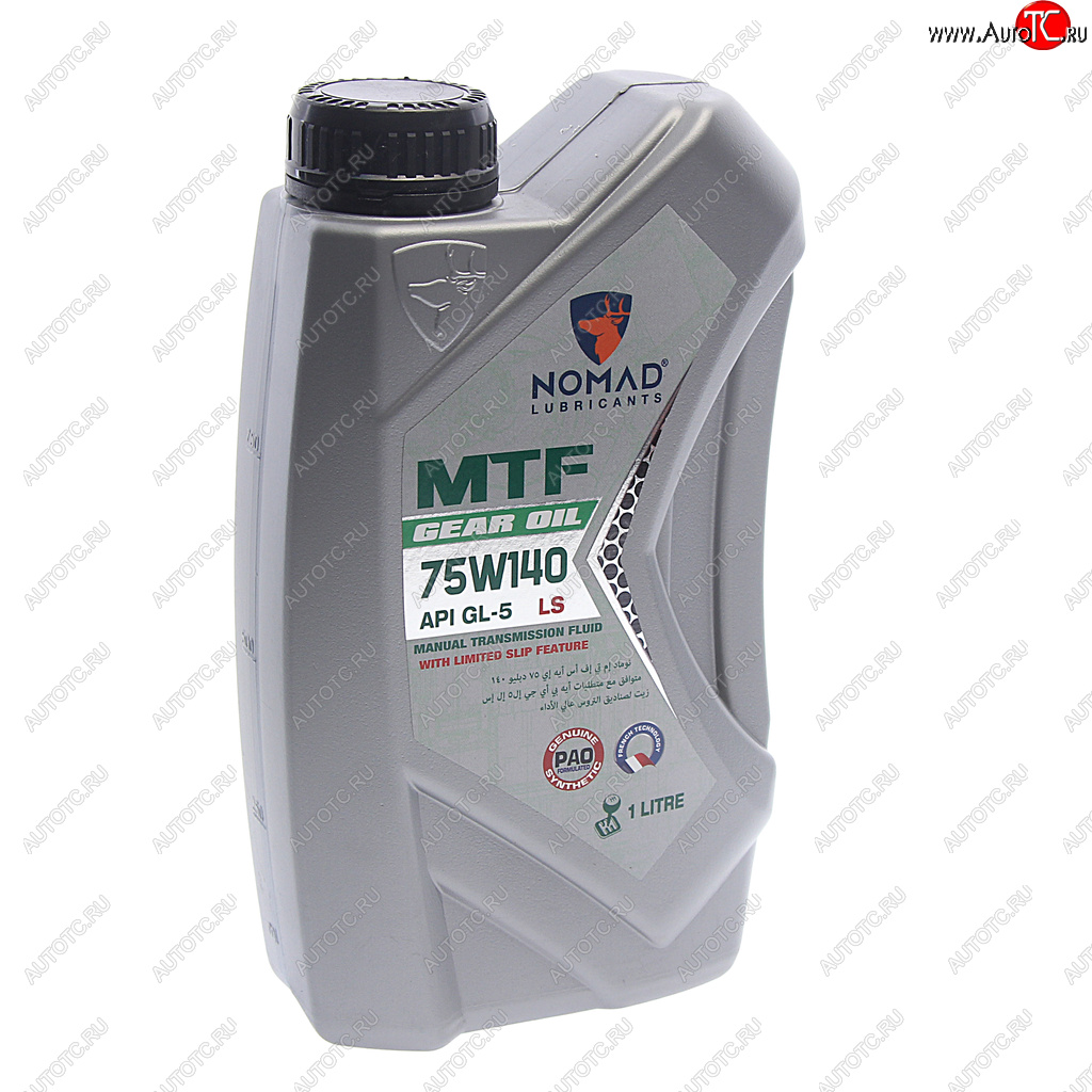 2 059 р. Масло трансмиссионное GL-5 LS MTF 75W140 1л NOMAD NOMAD 6290360901787  с доставкой в г. Пермь