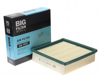 499 р. Элемент фильтрующий ВАЗ-2108-2115,2123i воздушный BIG FILTER BIG FILTER gb-9597  с доставкой в г. Пермь. Увеличить фотографию 1