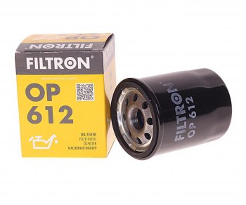 459 р. Фильтр масляный NISSAN Micra (92-10) (1.01.2-1.4),Primera (90-98) (2.0) FILTRON FILTRON op612  с доставкой в г. Пермь. Увеличить фотографию 1