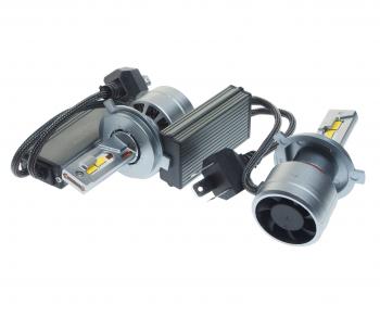 6 299 р. Лампа светодиодная 12V H4 P43t 4300K бокс (2шт.) CLEARLIGHT CLEARLIGHT cl90xp43ledh4-2  с доставкой в г. Пермь. Увеличить фотографию 2