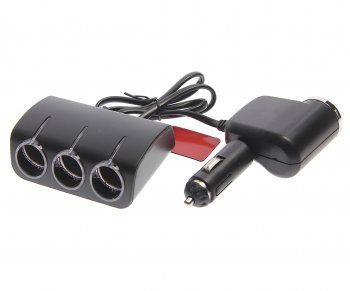 619 р. Разветвитель прикуривателя 4-х гнездовой 12-24V 1USB OLESSON OLESSON no.1528  с доставкой в г. Пермь. Увеличить фотографию 1