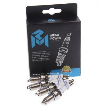 268 р. Свеча зажигания мото APRILIA KTM KAWASAKI SUZUKI YAMAHA HONDA (4шт.) MEGAPOWER MEGAPOWER 370-31-110  с доставкой в г. Пермь. Увеличить фотографию 2