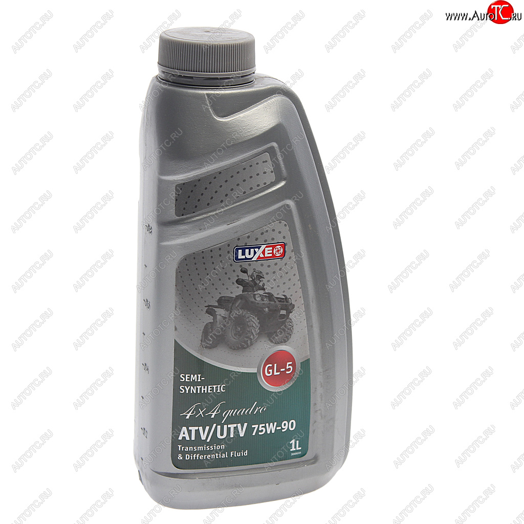 639 р. Масло трансмиссионное 4x4 QUADRO ATVUTV GL-5 75W90 псинт.1л LUXE LUXE 30406  с доставкой в г. Пермь