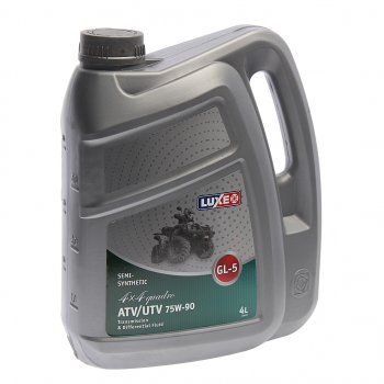 2 399 р. Масло трансмиссионное 4x4 QUADRO ATVUTV GL-5 75W90 псинт.4л LUXE LUXE 30407  с доставкой в г. Пермь. Увеличить фотографию 1