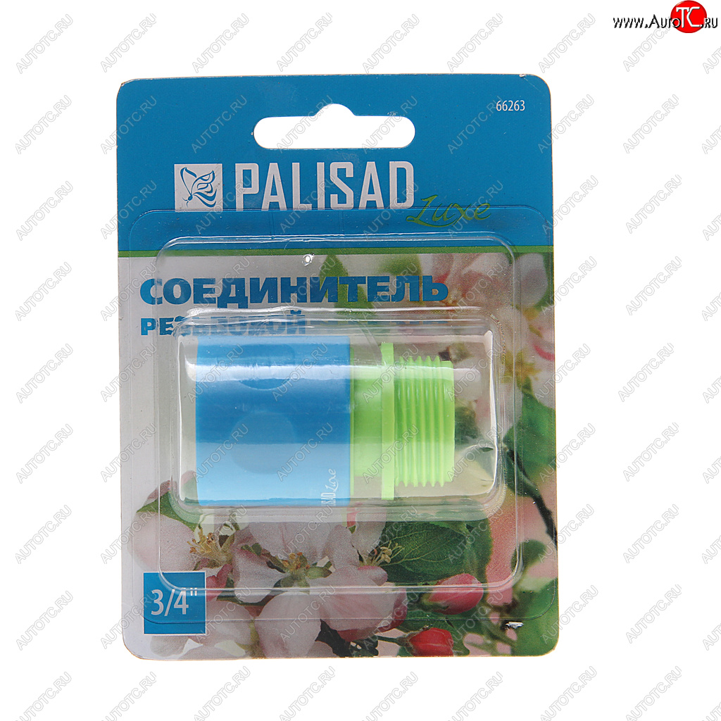 113 р. Соединитель для шланга 3/4 быстросъемный пластиковый Luxe PALISAD PALISAD 66263 PALISAD 66263  с доставкой в г. Пермь