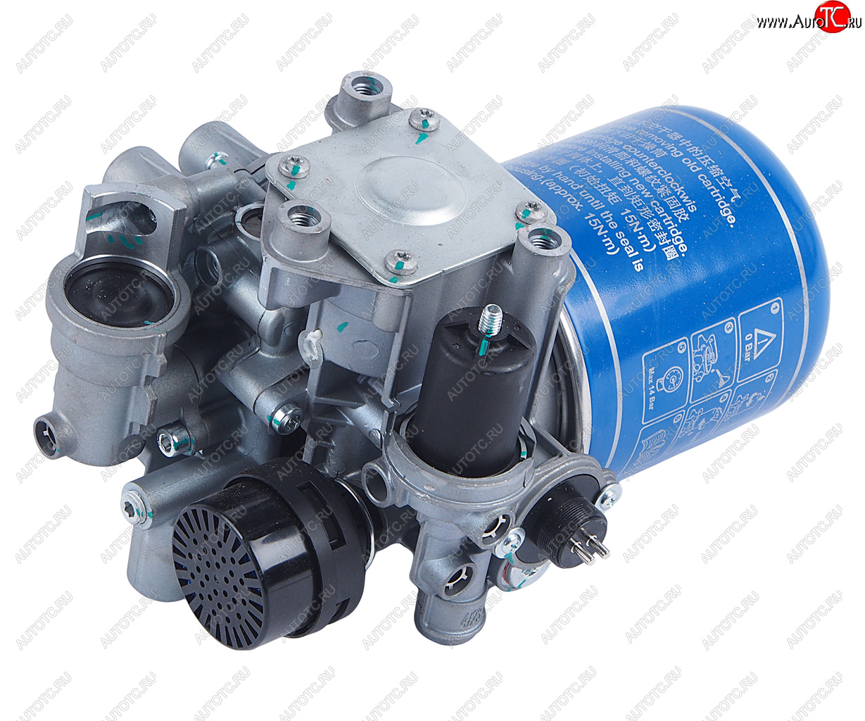 31 599 р. Осушитель воздуха SHACMAN SHAANXI X5000 в сборе (тип KNORR) OE SHACMAN dz96189361087  с доставкой в г. Пермь