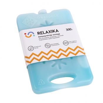 429 р. Аккумулятор холода 300г водно-солевой (жесткий) RELAXIKA RELAXIKA rel20300  с доставкой в г. Пермь. Увеличить фотографию 1