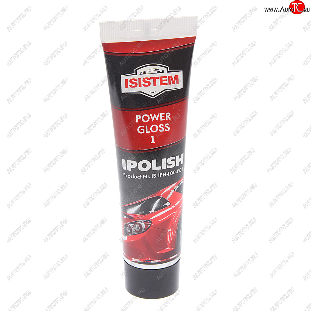 439 р. Полироль кузова абразивная IPOLISH PowerGloss №1 100мл ISISTEM ISISTEM is-iph-100-pg1  с доставкой в г. Пермь