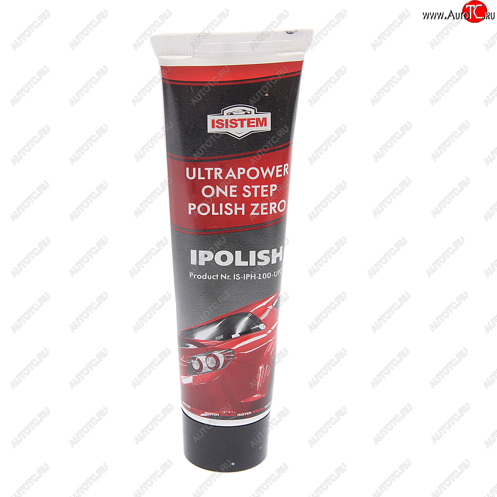 439 р. Полироль кузова абразивная IPOLISH Ultra Power Zero 100мл ISISTEM ISISTEM is-iph-100-upz  с доставкой в г. Пермь
