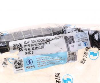 729 р. Шланг тормозной SHAANXI SHACMAN X3000 OE SHACMAN dz9100360173  с доставкой в г. Пермь. Увеличить фотографию 4
