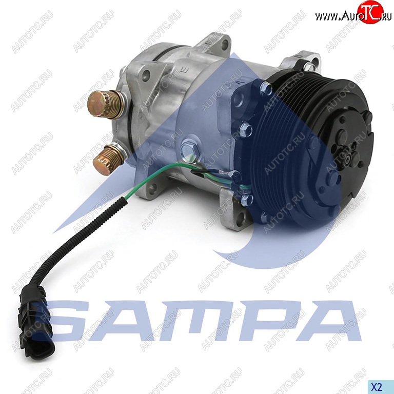 16 449 р. Компрессор MAN TGA TGS TGX кондиционера SAMPA SAMPA 024.142  с доставкой в г. Пермь