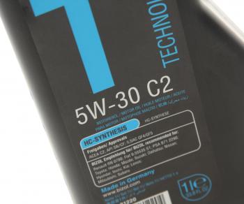 1 389 р. Масло моторное TECHNOLOGY 5W30 C2 синт.1л BIZOL BIZOL 81220  с доставкой в г. Пермь. Увеличить фотографию 2