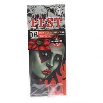 Ароматизатор подвесной пластина (Abercrombie & Fitch-Fierce Cologne) Fest AURA FRESH AURA FRESH 23426