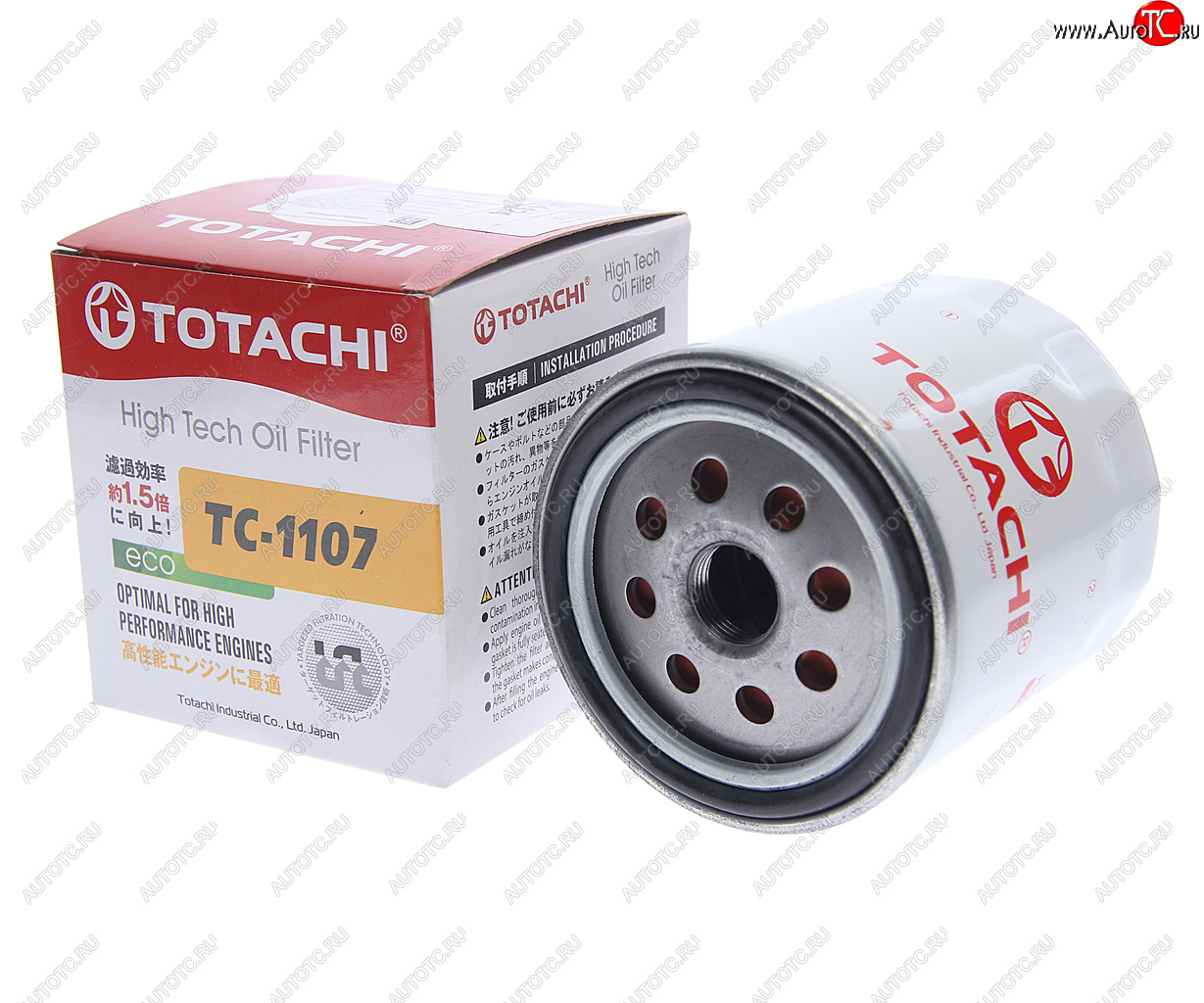 499 р. Фильтр масляный CHERY Fora (06-) TOTACHI TOTACHI tc-1107  с доставкой в г. Пермь