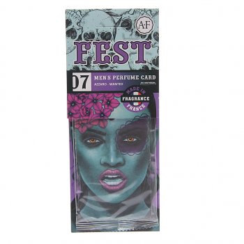 114 р. Ароматизатор подвесной пластина (Azzaro-Wanted) Fest AURA FRESH AURA FRESH 23428  с доставкой в г. Пермь. Увеличить фотографию 1