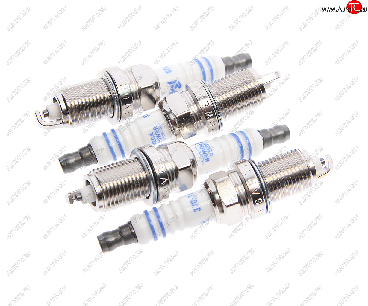 569 р. Свеча зажигания OPEL Astra H (2.0 T) BMW 7 (87-94) (M70) (4шт.) MEGAPOWER MEGAPOWER 370-31-125  с доставкой в г. Пермь